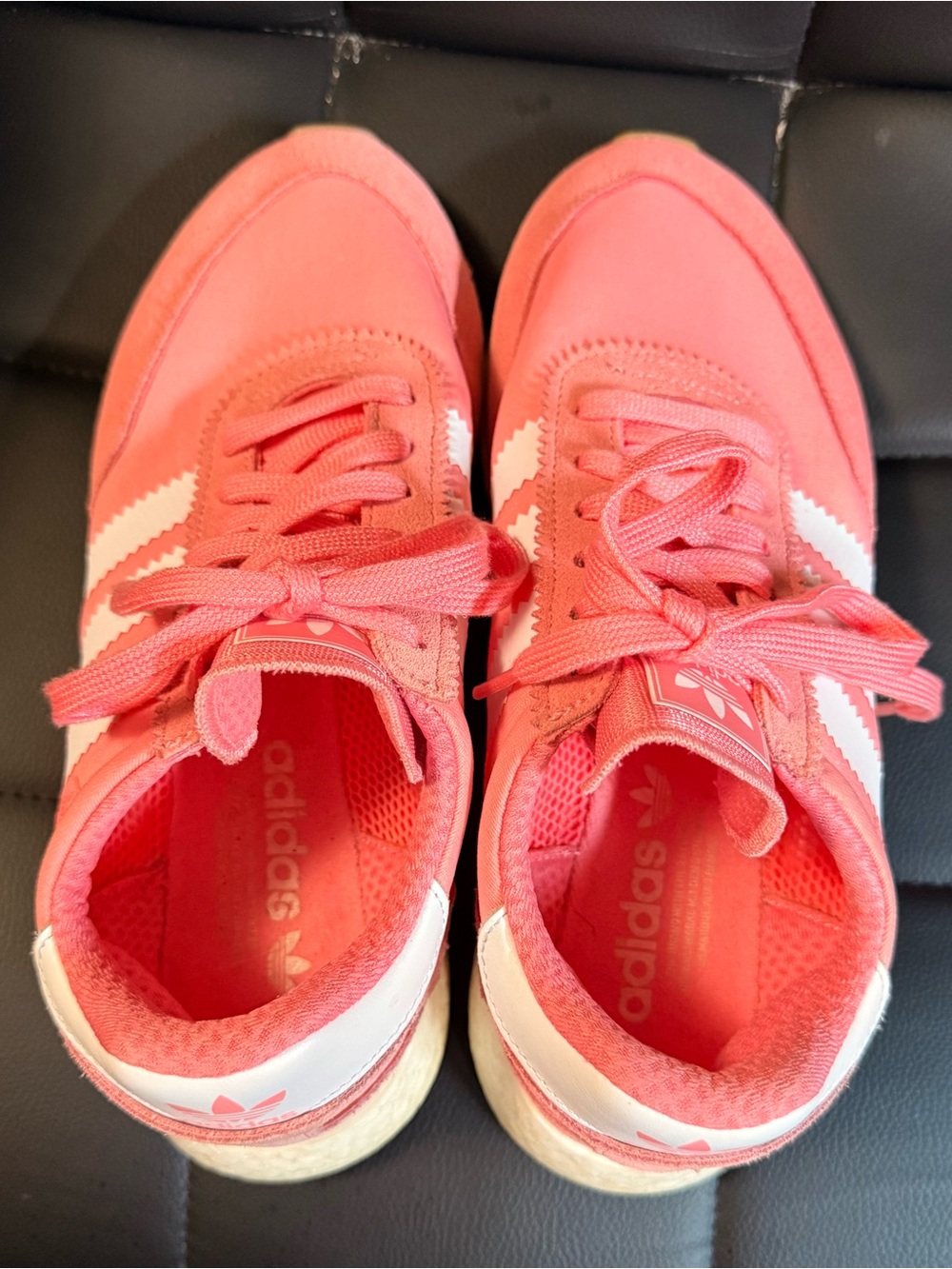 adidas Women’s Coral Pink Classic Runner Sneakers
